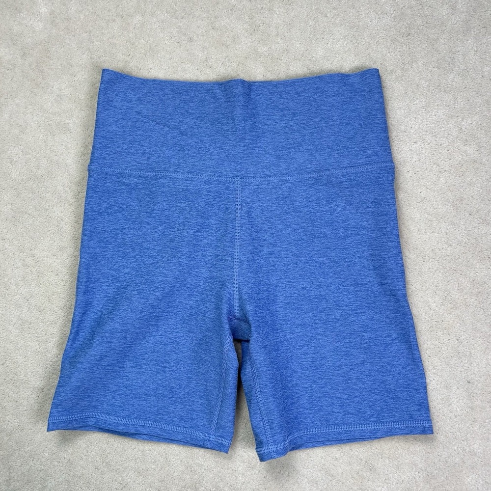 Vuori Clean Elevation 6" Shorty Shorts Womens Small Blue Biker Gym Training